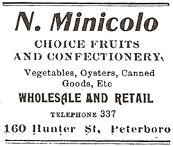 1907 Store Advertisement
